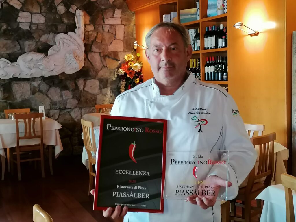 Alessandro Di Felice premiato dalla Guida Peperoncino Rosso